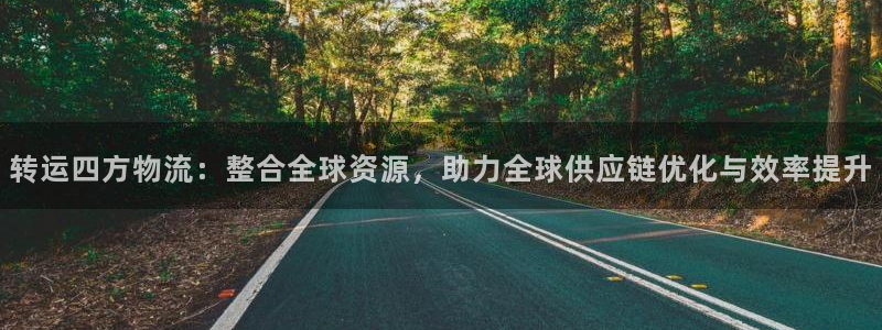 狗子28PG电子游戏：转运四方物流：